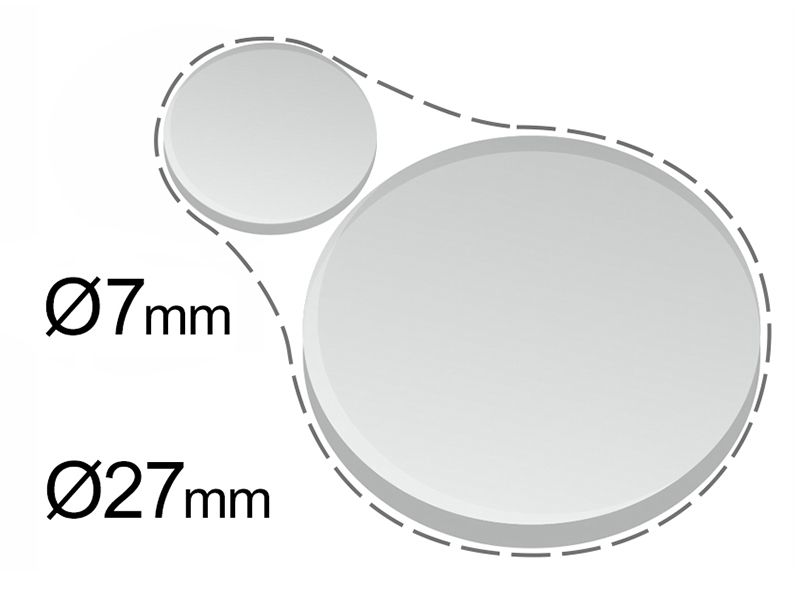 SF-82 Пластина для датчика дождя (круглая/каплевидная) (D-27mm)